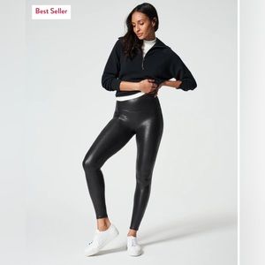 Spanx Faux Leather Leggings